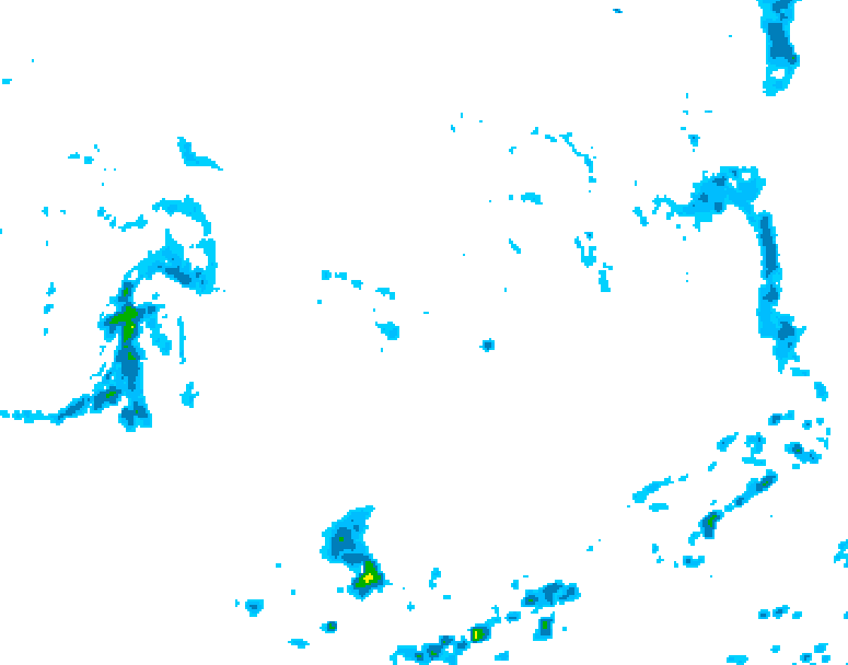 GDPS precipitation 240 hour forecast chart for Canada based on 2026/09/24 1200Z data