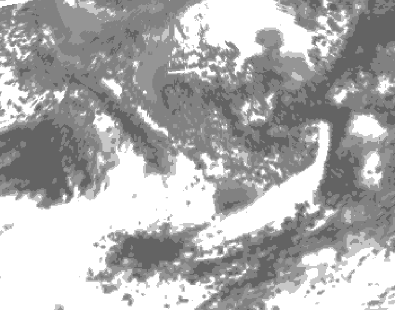 GDPS total cloud 228 hour forecast chart for Canada based on 2026/09/24 1200Z data