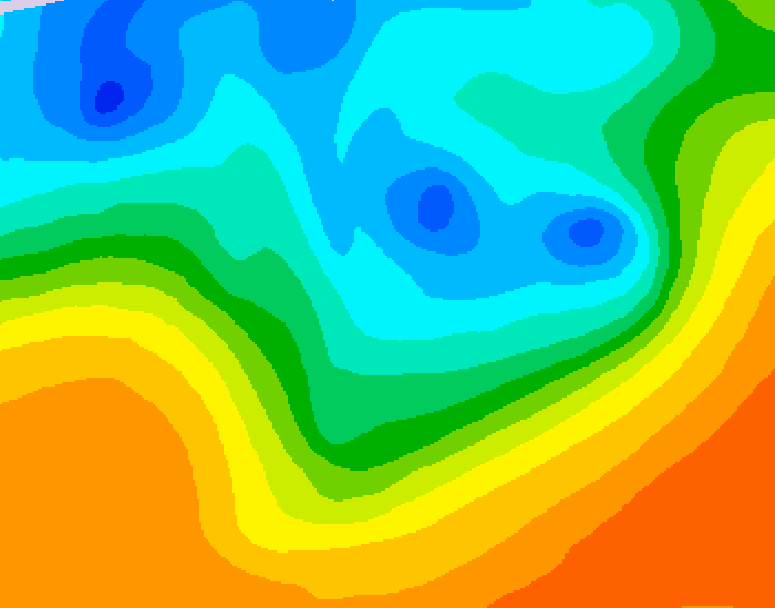 GDPS 500 millibar geopotential height 228 hour forecast chart for Canada based on 2026/09/25 0000Z data