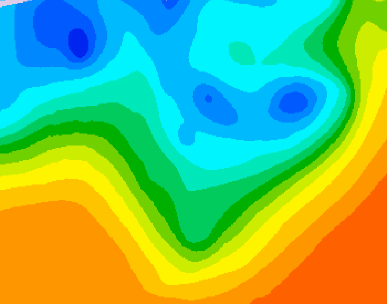 GDPS 500 millibar geopotential height 240 hour forecast chart for Canada based on 2026/09/25 0000Z data