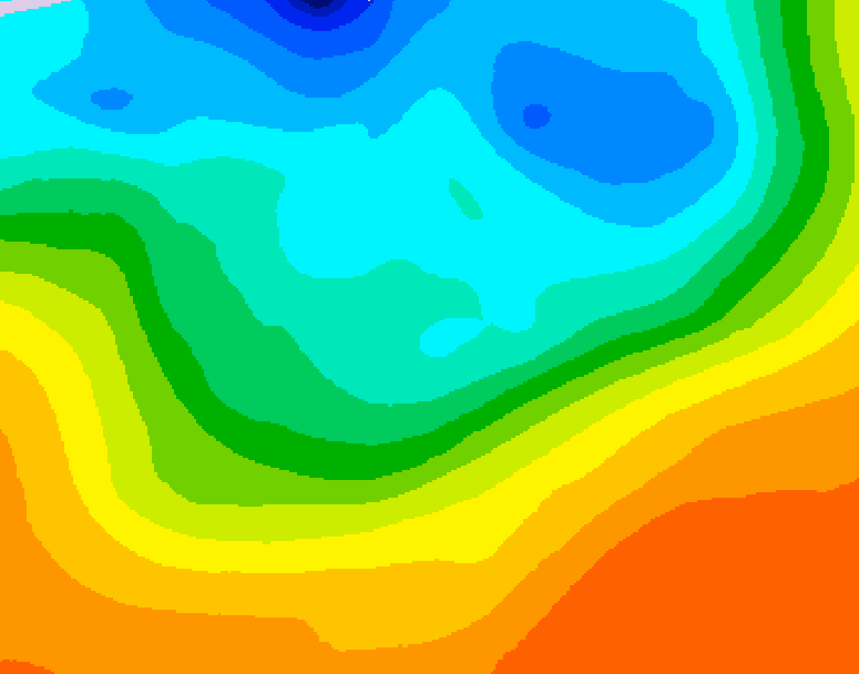 GDPS 500 millibar geopotential height 168 hour forecast chart for Canada based on 2026/09/25 1200Z data