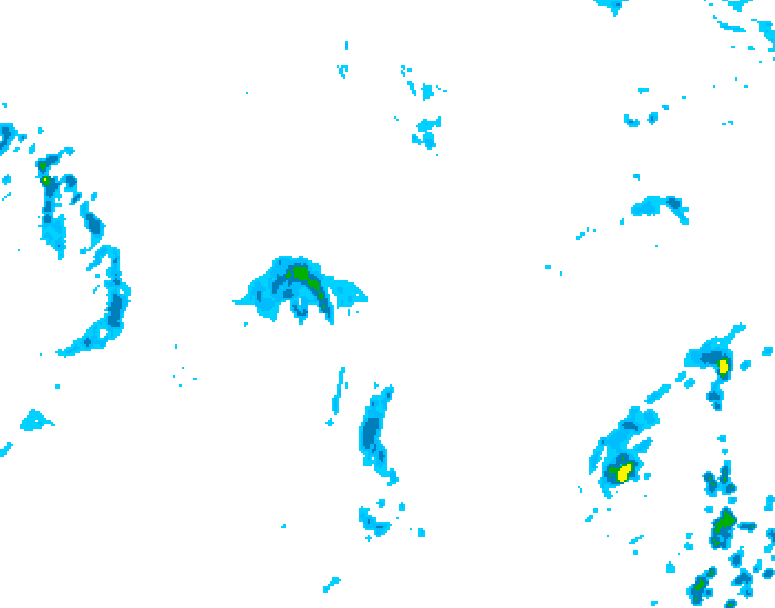 GDPS precipitation 048 hour forecast chart for Canada based on 2026/09/25 0000Z data