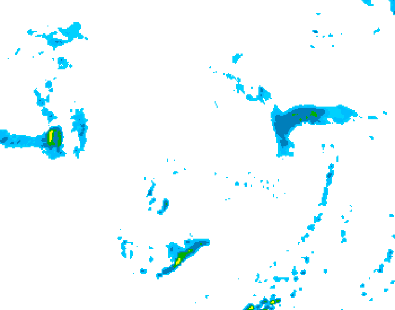 GDPS precipitation 216 hour forecast chart for Canada based on 2026/09/25 0000Z data