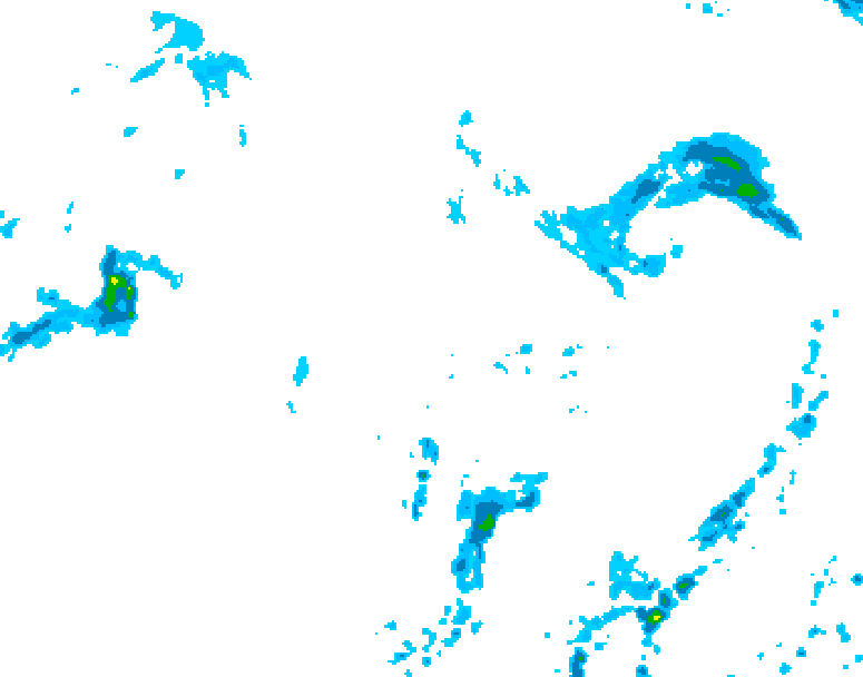 GDPS precipitation 234 hour forecast chart for Canada based on 2026/09/25 0000Z data
