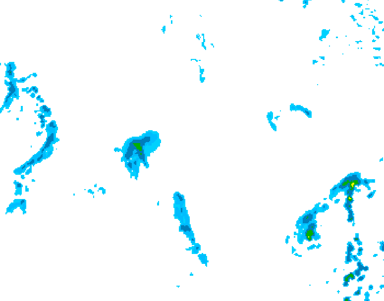 GDPS precipitation 030 hour forecast chart for Canada based on 2026/09/25 1200Z data