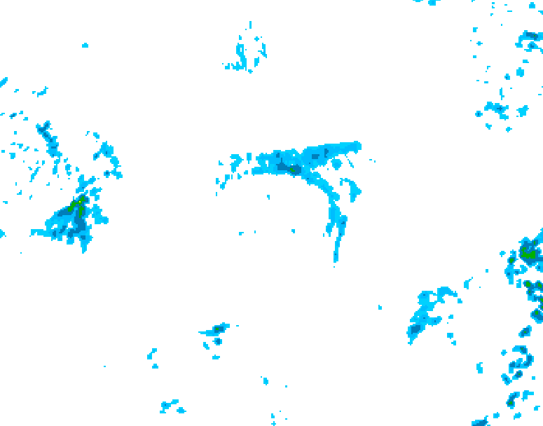 GDPS precipitation 066 hour forecast chart for Canada based on 2026/09/25 1200Z data