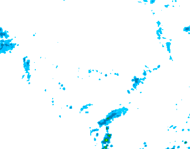 GDPS precipitation 156 hour forecast chart for Canada based on 2026/09/25 1200Z data