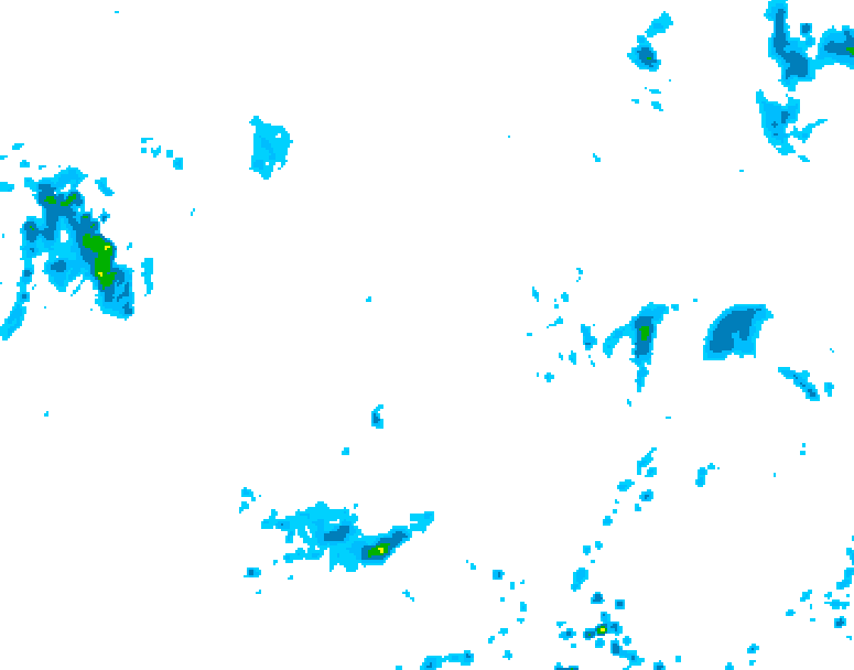 GDPS precipitation 198 hour forecast chart for Canada based on 2026/09/25 1200Z data
