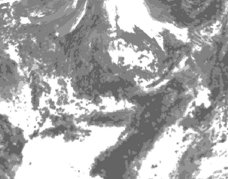 GDPS total cloud 138 hour forecast chart for Canada based on 2026/09/25 1200Z data