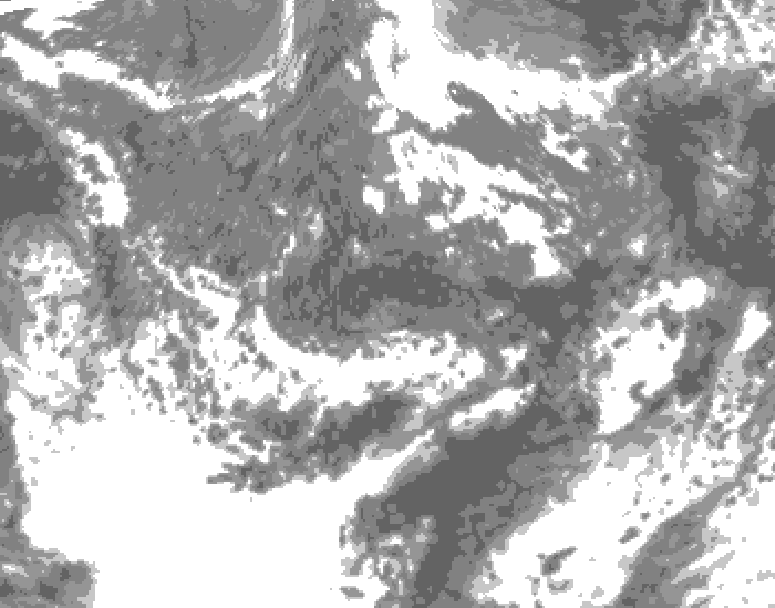 GDPS total cloud 156 hour forecast chart for Canada based on 2026/09/25 1200Z data