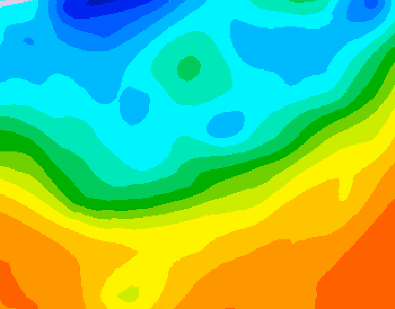 GDPS 500 millibar geopotential height 108 hour forecast chart for Canada based on 2026/09/26 0000Z data