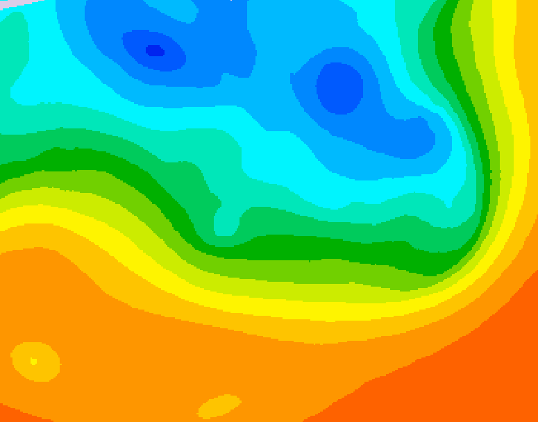 GDPS 500 millibar geopotential height 192 hour forecast chart for Canada based on 2026/09/26 0000Z data