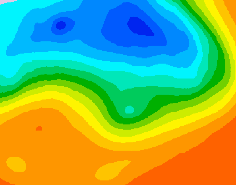 GDPS 500 millibar geopotential height 216 hour forecast chart for Canada based on 2026/09/26 0000Z data