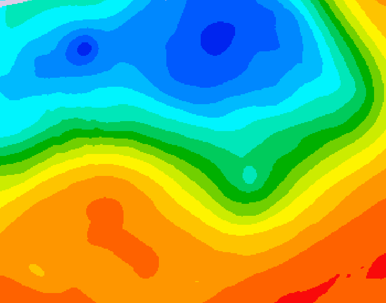 GDPS 500 millibar geopotential height 234 hour forecast chart for Canada based on 2026/09/26 0000Z data