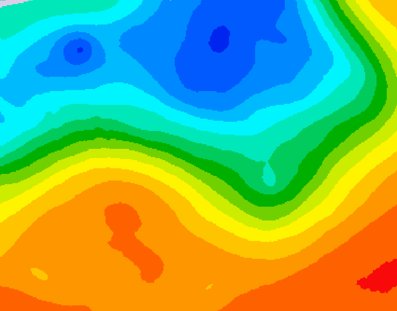 GDPS 500 millibar geopotential height 240 hour forecast chart for Canada based on 2026/09/26 0000Z data