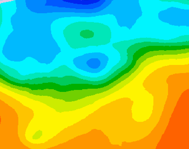 GDPS 500 millibar geopotential height 060 hour forecast chart for Canada based on 2026/09/26 1200Z data