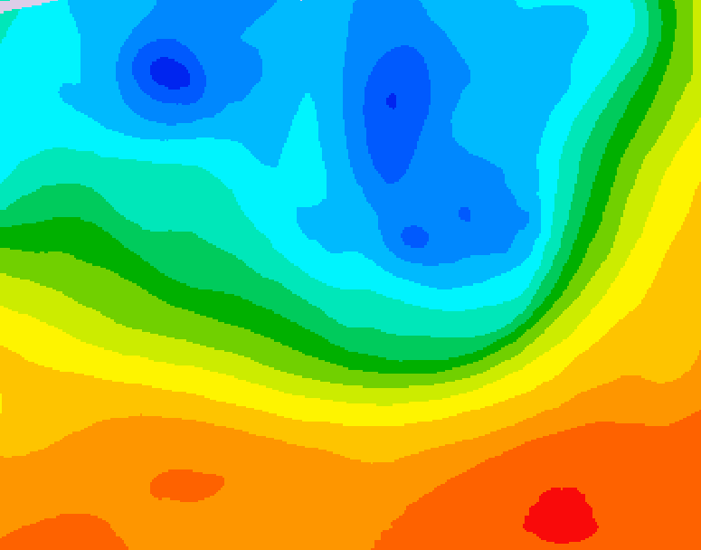 GDPS 500 millibar geopotential height 144 hour forecast chart for Canada based on 2026/09/26 1200Z data