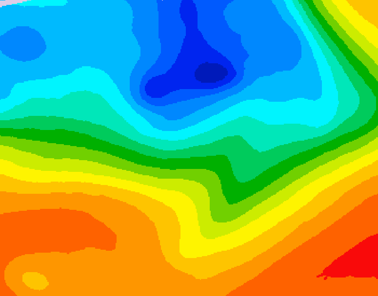 GDPS 500 millibar geopotential height 216 hour forecast chart for Canada based on 2026/09/26 1200Z data