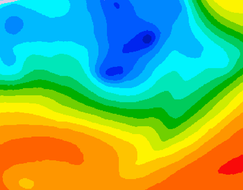 GDPS 500 millibar geopotential height 228 hour forecast chart for Canada based on 2026/09/26 1200Z data