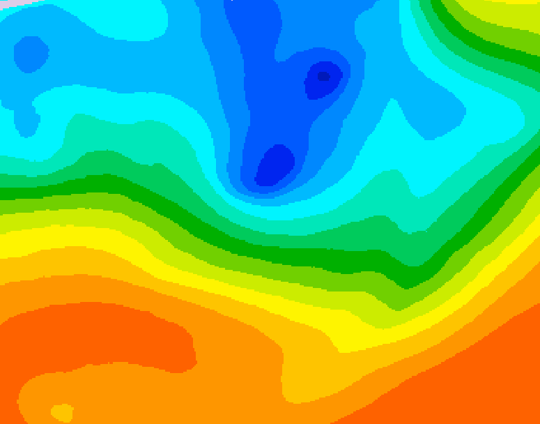 GDPS 500 millibar geopotential height 234 hour forecast chart for Canada based on 2026/09/26 1200Z data