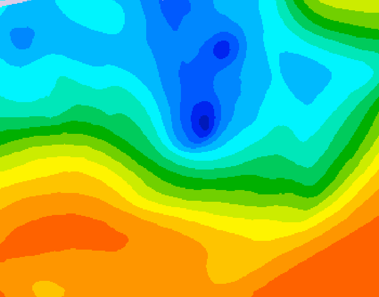 GDPS 500 millibar geopotential height 240 hour forecast chart for Canada based on 2026/09/26 1200Z data