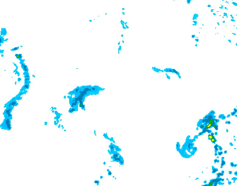 GDPS precipitation 012 hour forecast chart for Canada based on 2026/09/26 0000Z data