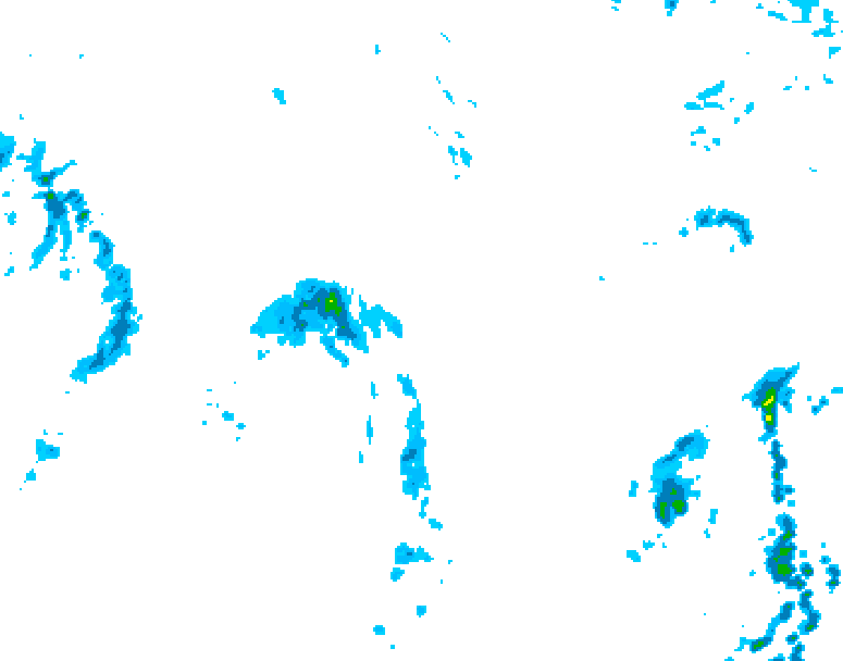 GDPS precipitation 024 hour forecast chart for Canada based on 2026/09/26 0000Z data