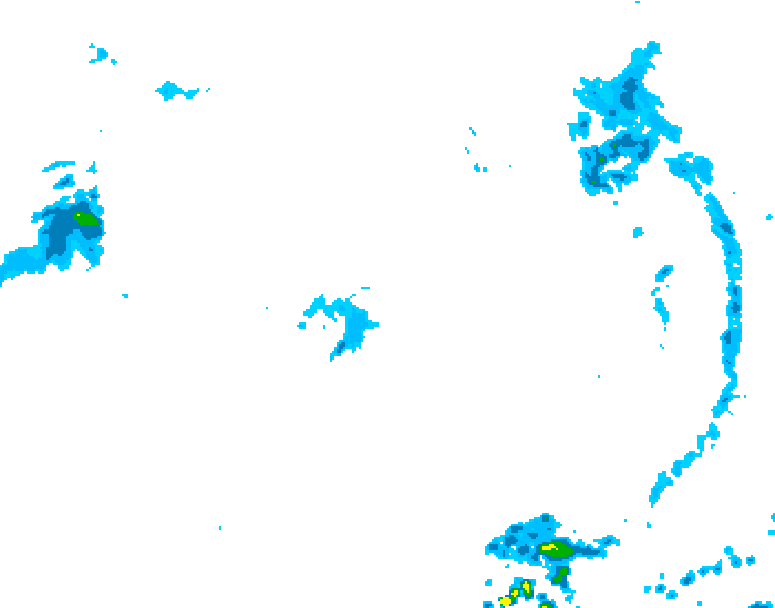 GDPS precipitation 192 hour forecast chart for Canada based on 2026/09/26 0000Z data