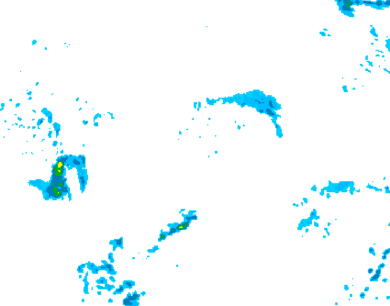 GDPS precipitation 060 hour forecast chart for Canada based on 2026/09/26 1200Z data