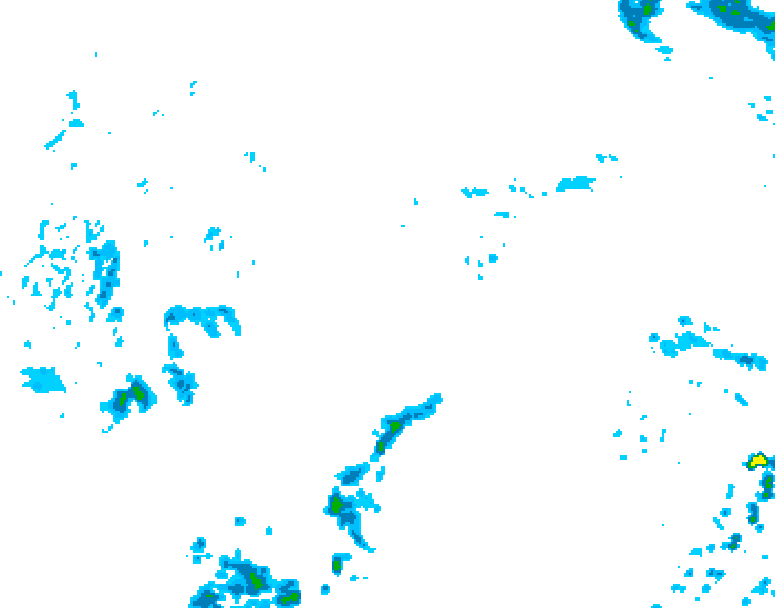 GDPS precipitation 072 hour forecast chart for Canada based on 2026/09/26 1200Z data