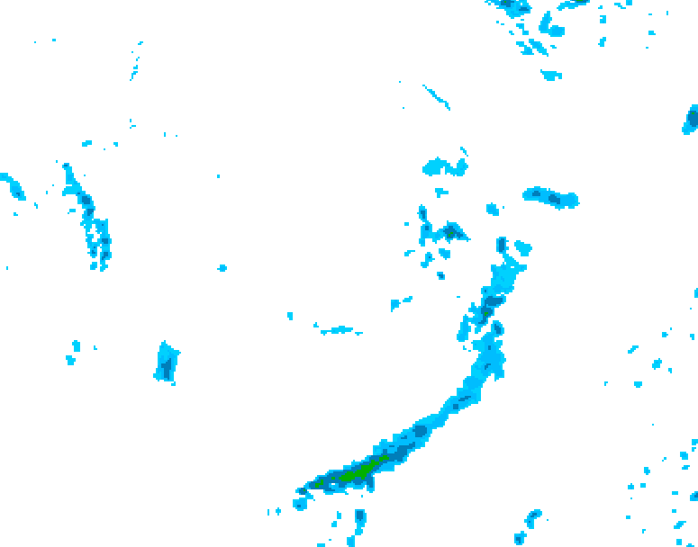 GDPS precipitation 126 hour forecast chart for Canada based on 2026/09/26 1200Z data
