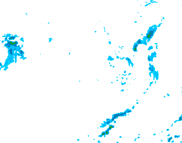 GDPS precipitation 150 hour forecast chart for Canada based on 2026/09/26 1200Z data