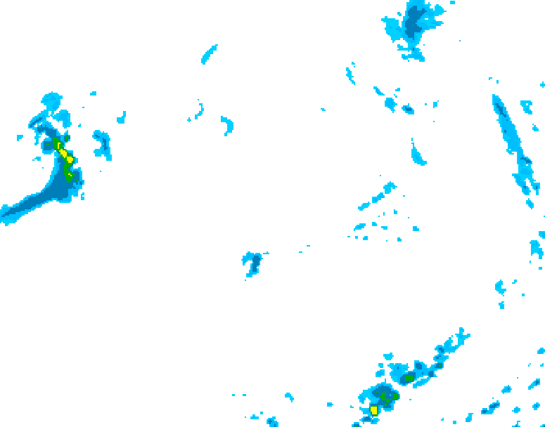 GDPS precipitation 180 hour forecast chart for Canada based on 2026/09/26 1200Z data
