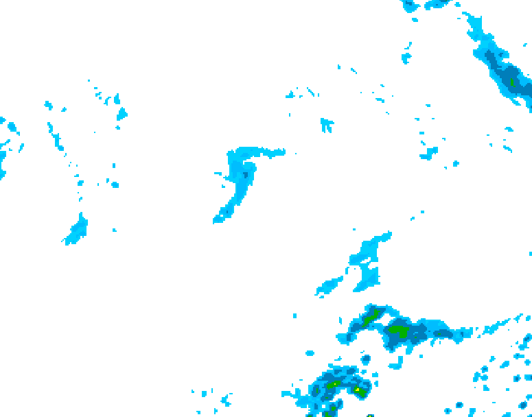 GDPS precipitation 210 hour forecast chart for Canada based on 2026/09/26 1200Z data