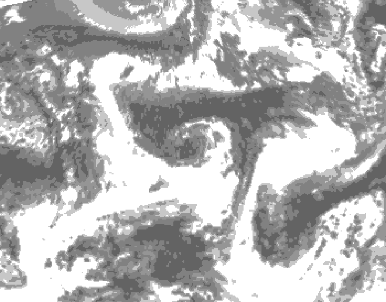 GDPS total cloud 060 hour forecast chart for Canada based on 2026/09/26 0000Z data
