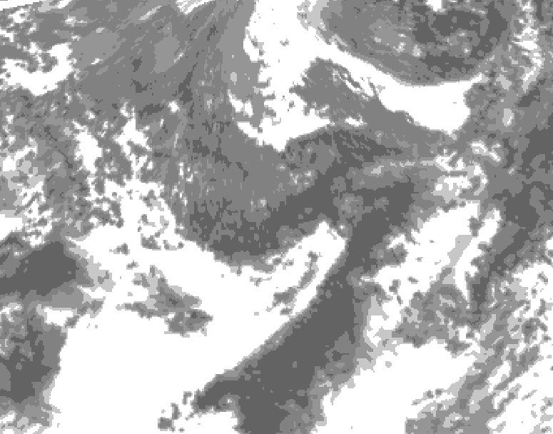GDPS total cloud 114 hour forecast chart for Canada based on 2026/09/26 1200Z data