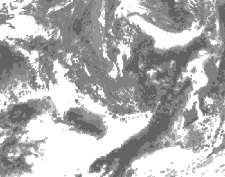 GDPS total cloud 138 hour forecast chart for Canada based on 2026/09/26 1200Z data