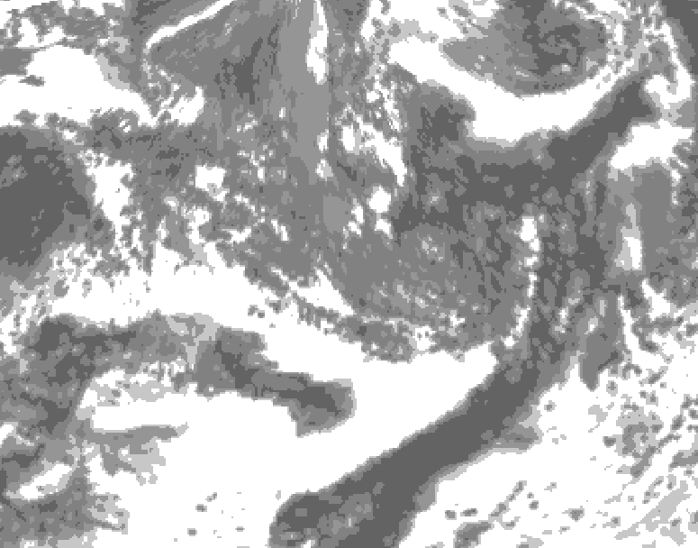 GDPS total cloud 144 hour forecast chart for Canada based on 2026/09/26 1200Z data