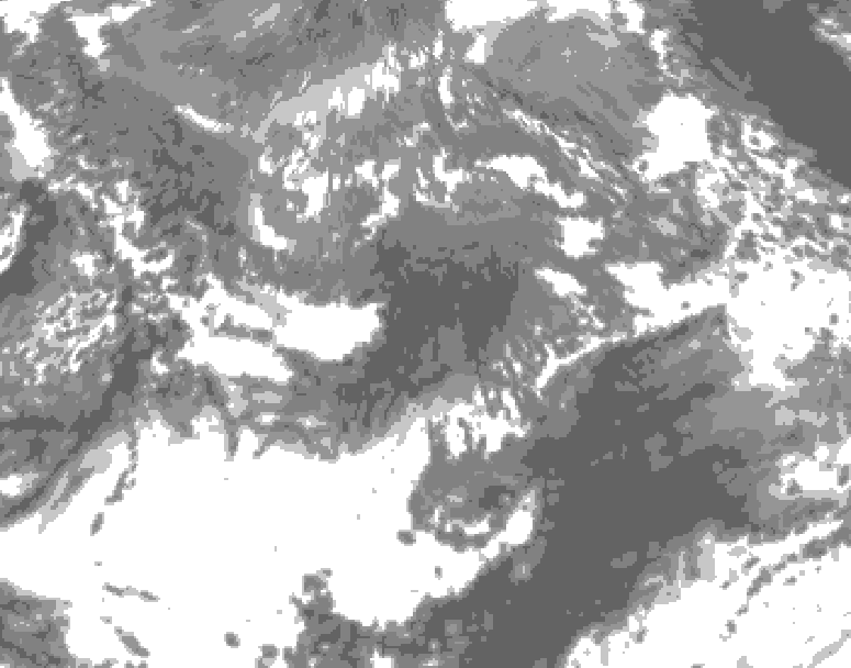 GDPS total cloud 216 hour forecast chart for Canada based on 2026/09/26 1200Z data