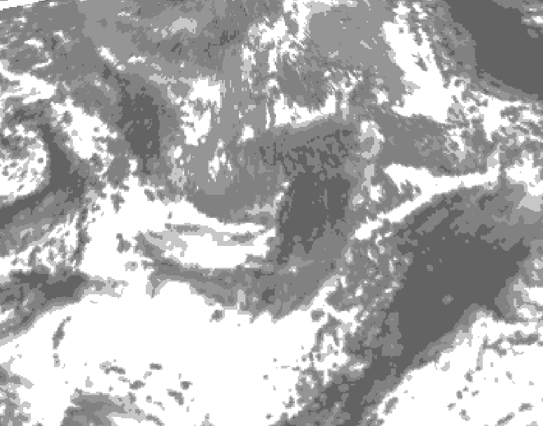GDPS total cloud 228 hour forecast chart for Canada based on 2026/09/26 1200Z data