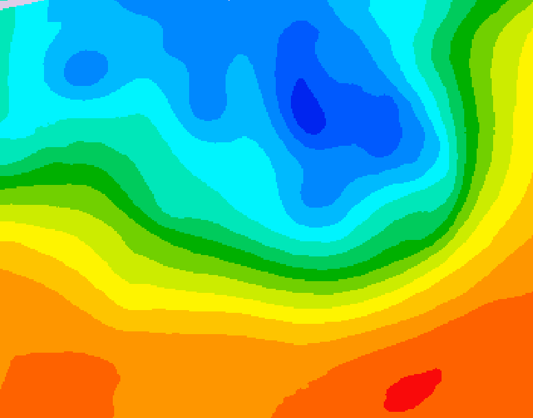 GDPS 500 millibar geopotential height 144 hour forecast chart for Canada based on 2026/09/27 0000Z data