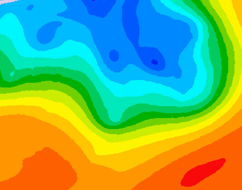 GDPS 500 millibar geopotential height 168 hour forecast chart for Canada based on 2026/09/27 0000Z data