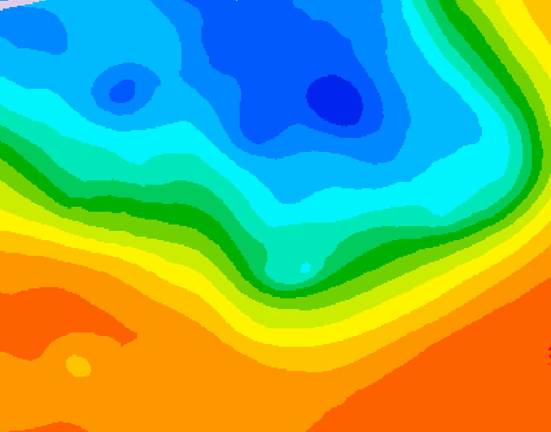GDPS 500 millibar geopotential height 168 hour forecast chart for Canada based on 2026/09/27 1200Z data
