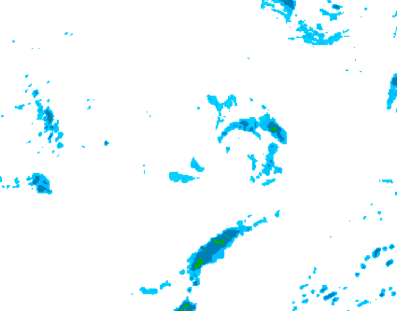 GDPS precipitation 090 hour forecast chart for Canada based on 2026/09/27 1200Z data