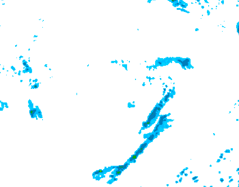 GDPS precipitation 102 hour forecast chart for Canada based on 2026/09/27 1200Z data