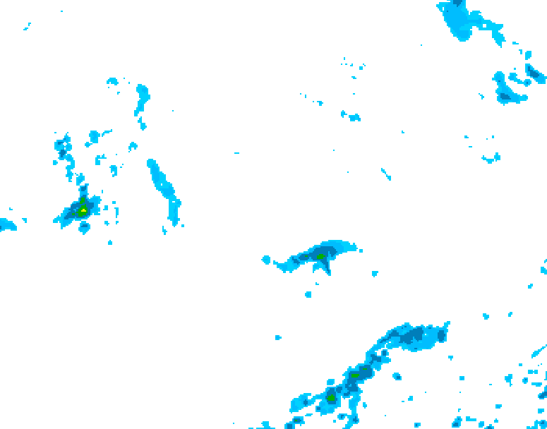 GDPS precipitation 168 hour forecast chart for Canada based on 2026/09/27 1200Z data