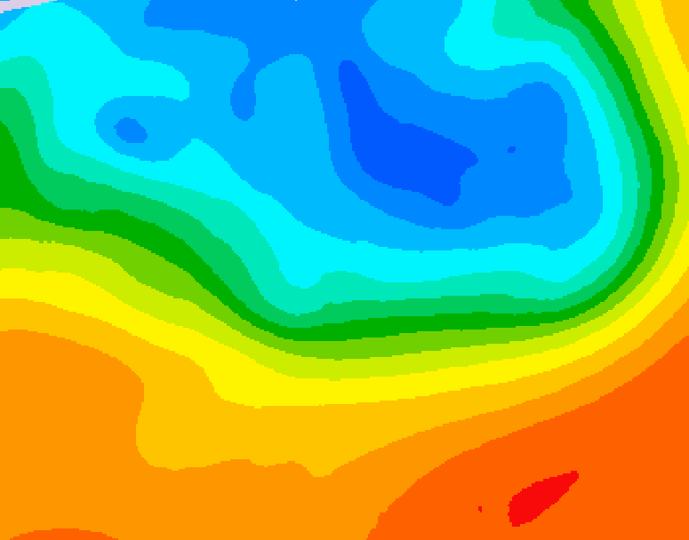 GDPS 500 millibar geopotential height 144 hour forecast chart for Canada based on 2026/09/28 0000Z data