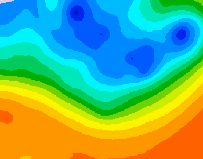 GDPS 500 millibar geopotential height 234 hour forecast chart for Canada based on 2026/09/28 0000Z data