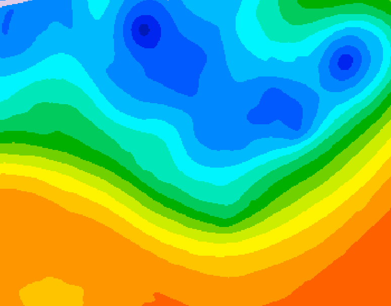GDPS 500 millibar geopotential height 240 hour forecast chart for Canada based on 2026/09/28 0000Z data