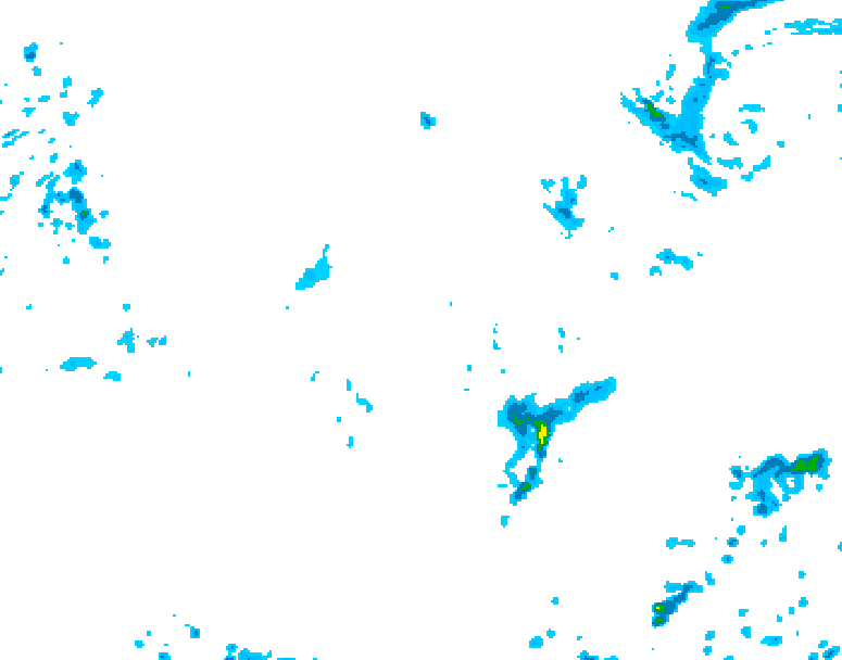 GDPS precipitation 240 hour forecast chart for Canada based on 2026/09/28 0000Z data